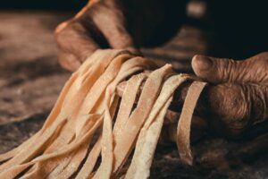 History and Food walking tour in Bologna with Pasta Making Demonstration, and Gourmet Tasting.