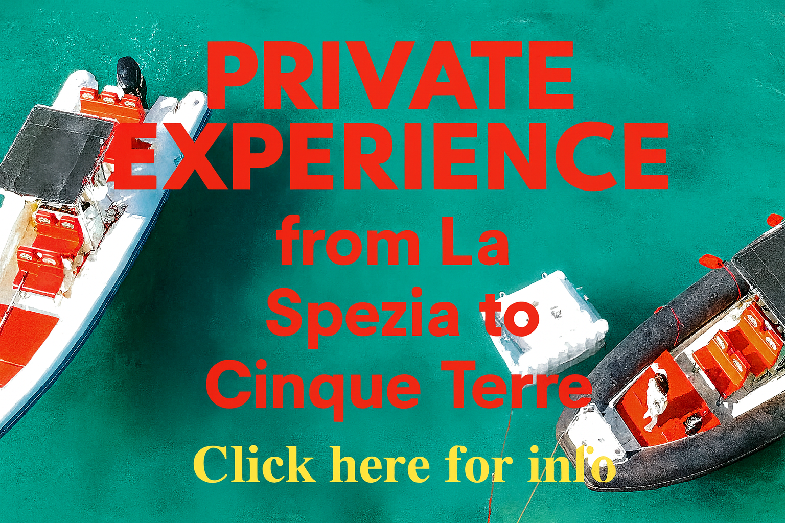 Private boat experience from La Spezia to Cinque Terre