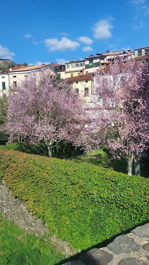 Pontremoli in spring, Lunigiana, northern Tuscany
